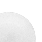 BAJO PLATO GLITTER 33 CM BLANCO