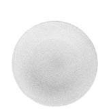 BAJO PLATO GLITTER 33 CM BLANCO