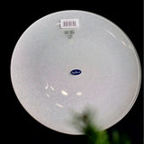 BAJO PLATO GLITTER 33 CM BLANCO