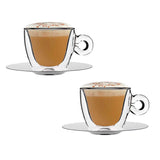 JUEGO 2 TAZAS CAFE 165ml THERMIC