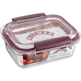Contenedor de vidrio rectangular 1.4 L Kilner