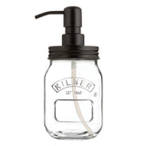 Dispensador de jabón vidrio 500ml Kilner