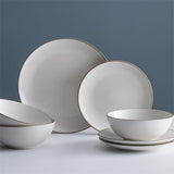 Vajilla 12 piezas color crema Gress Mason Cash