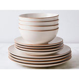 Vajilla 12 piezas color crema Gress Mason Cash