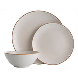 Vajilla 12 piezas color crema Gress Mason Cash