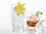 JGO. 12 VASOS VIDRIO NIZA