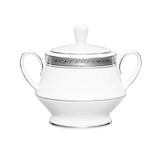 Azucarera de porcelana Crestwood platinum Noritake