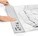 Bolsa para ropa al vacío con percha pvc Rayen