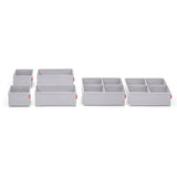 6 PIEZAS DE ORGANIZADORES PARA CAJON 28CM