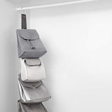 Colgador para 7 bolsos velcro 8*95cm Rayen