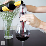 AIREADOR CON FILTRO VINO NEGRO