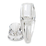 AIREADOR VINO CON SOPORTE ACRILICO