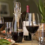 AIREADOR VINO CON SOPORTE ACRILICO