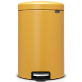 BOTE BASURA NEWICON CUBO PLASTICO AMARILLO 20L