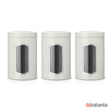 Juego 3 especieros con ventana 1.4L Brabantia