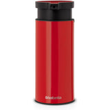 Dispensador de jabón acero inoxidable rojo Brabantia