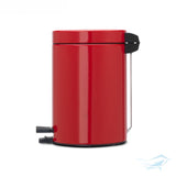 BOTE BASURA PEDAL B 3L CLASSIC ROJO BRABANTIA