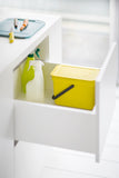 Cubo reciclaje con asa amarrillo 6L Brabantia