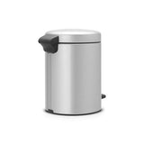 BOTE BASURA NEWICON CUBO PLASTICO 5L GRIS BRABANTIA