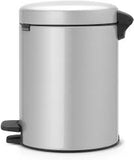 BOTE BASURA NEWICON CUBO PLASTICO 5L GRIS BRABANTIA