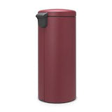 BOTE BASURA NEWICON 30L MINERAL ROJO BRABANTIA