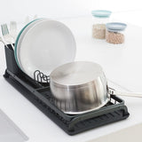 ESCURRIDOR COMPACTO ALUM/PLAST GRIS BRABANTIA