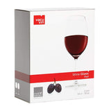 Juego 2 copas vidrio vino tinto 530ml