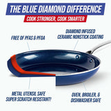 BATERIA BLUE DIAMOND ACERO TRIPLE 10PZ