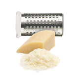 Rallador de queso plastico/acero blanco 16cm Zyliss