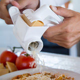 Rallador de queso plastico/acero blanco 16cm Zyliss