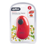 Abrelatas eléctrico acero rojo 13 cm Zyliss