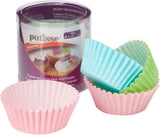 90 capacillos para cupcakes 5 cm multicolor patisse