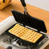 Waflera doble antihaderente aluminio 22*12cm Patisse
