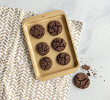 Charola rectangular acero aluminio 22*17cm Nordicware