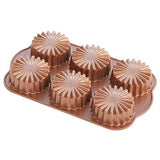 Molde 6 cavidades mini medallon aluminio 700 ml Nordicware
