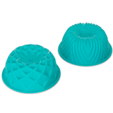 Juego de 2 moldes mini para cupcakes plástico menta Nordicware