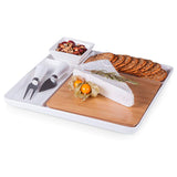 Juego 5 piezas botanero peninsula porcelana 29 cm