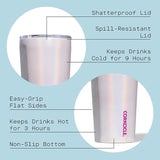 Vaso térmico con tapa unicornio blanco 700 ml Corkcicle