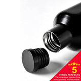 Botella térmica acero negro 475 ml Corkcicle