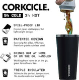 Vaso termico acero inoxidable negro 473ml Corkcicle