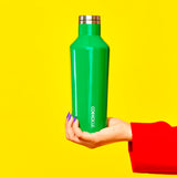 Botella térmica acero verde 475ml Corkcicle