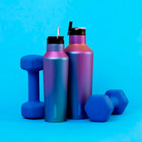 Botella térmica acero morada 591ml Corkcicle