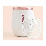 Vaso térmico acero blanco/rosa 354ml Corkcicle