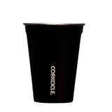 Juego de 4 vasos termicos acero inoxidable negro 532ml Corkcicle