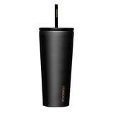 Vaso termico popote acero inoxidable gris 709ml Corkcicle