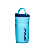 Vaso termico popote con asa azul 355ml Corkcicle