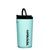 Vaso termico con popote y asa verde 355ml Corkcicle