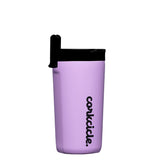Vaso térmico popote asa lila 355ml Corkcicle