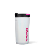 Vaso termico con popote y asa blanco 355ml Corkcicle