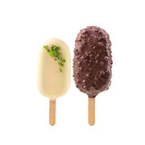 Juego de 100 palitos de madera para paleta 11 cm Silikomart